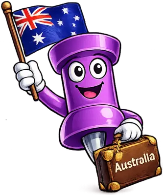 Pin moves to Australia